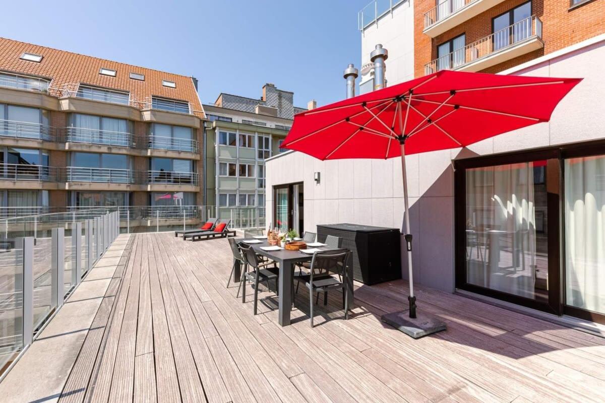 Huswell - Sunny Apartment In Knokke-Heist With Big Terrace מראה חיצוני תמונה