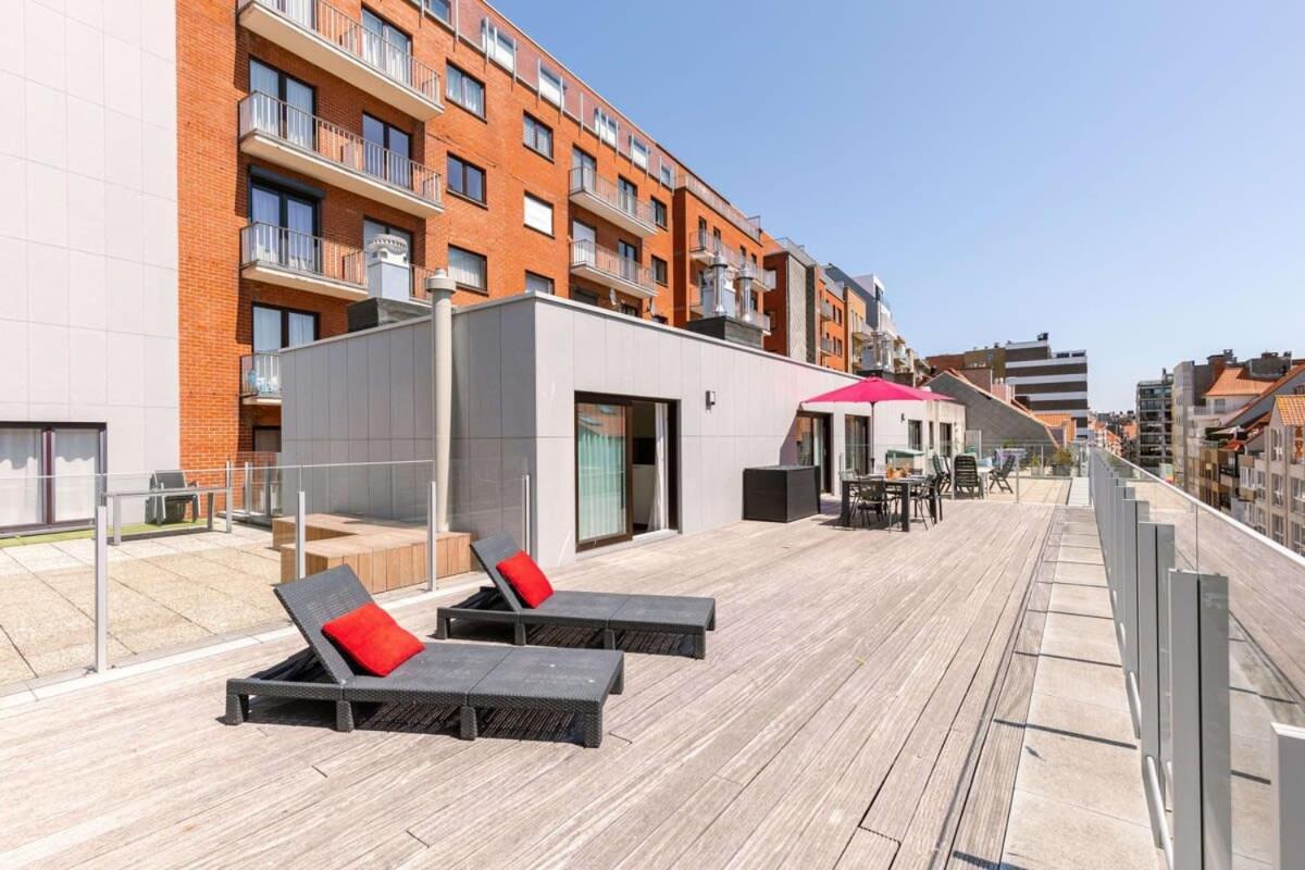 Huswell - Sunny Apartment In Knokke-Heist With Big Terrace מראה חיצוני תמונה