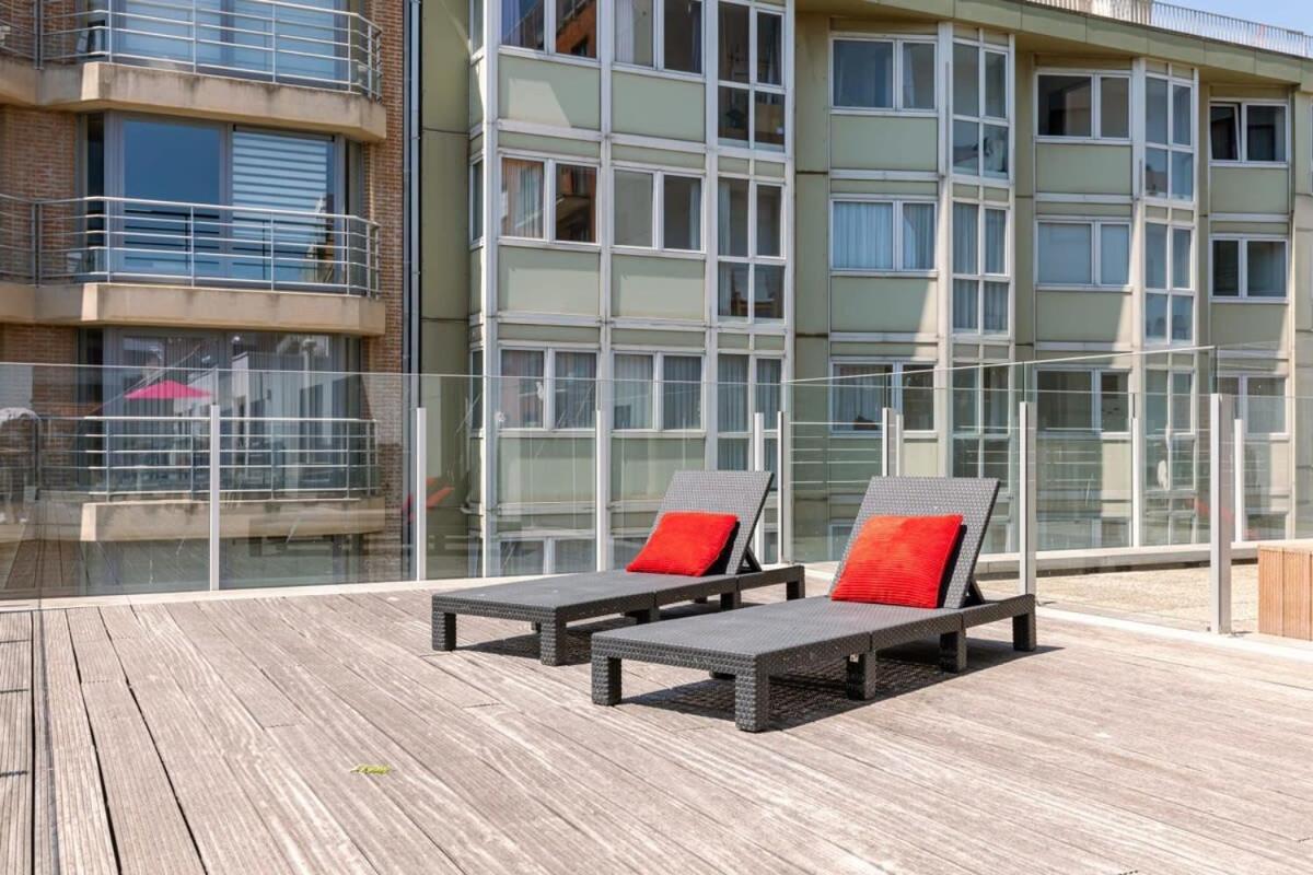 Huswell - Sunny Apartment In Knokke-Heist With Big Terrace מראה חיצוני תמונה